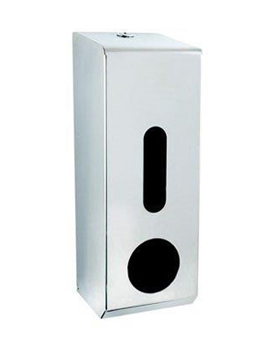 Standard Toilet 3 Roll Dispenser Polished Stainless Steel